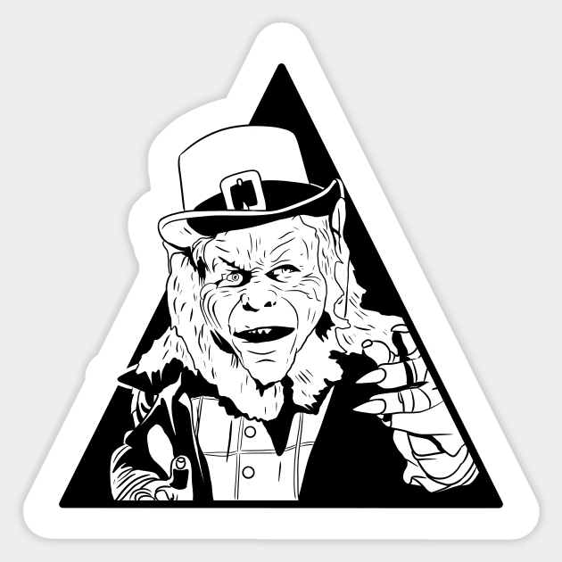 Leprechaun Sticker by RevArt